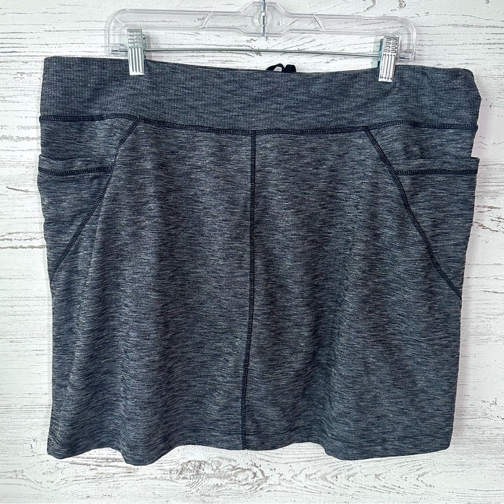 Athleta Excursion Stretch Jersey Cargo Skort Skir… - image 5